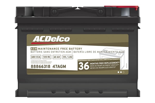 ACDELCO 47AGM