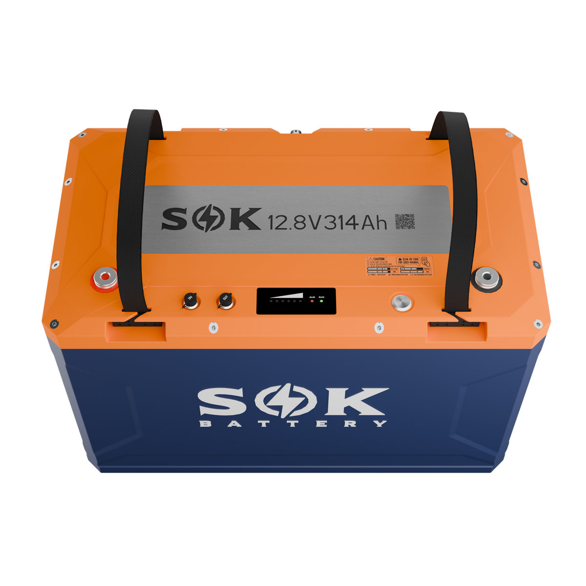 SOK SK12V314PH | 12V314Ah Battery,Built-in heater & Bluetooth,Victron CAN Comms
